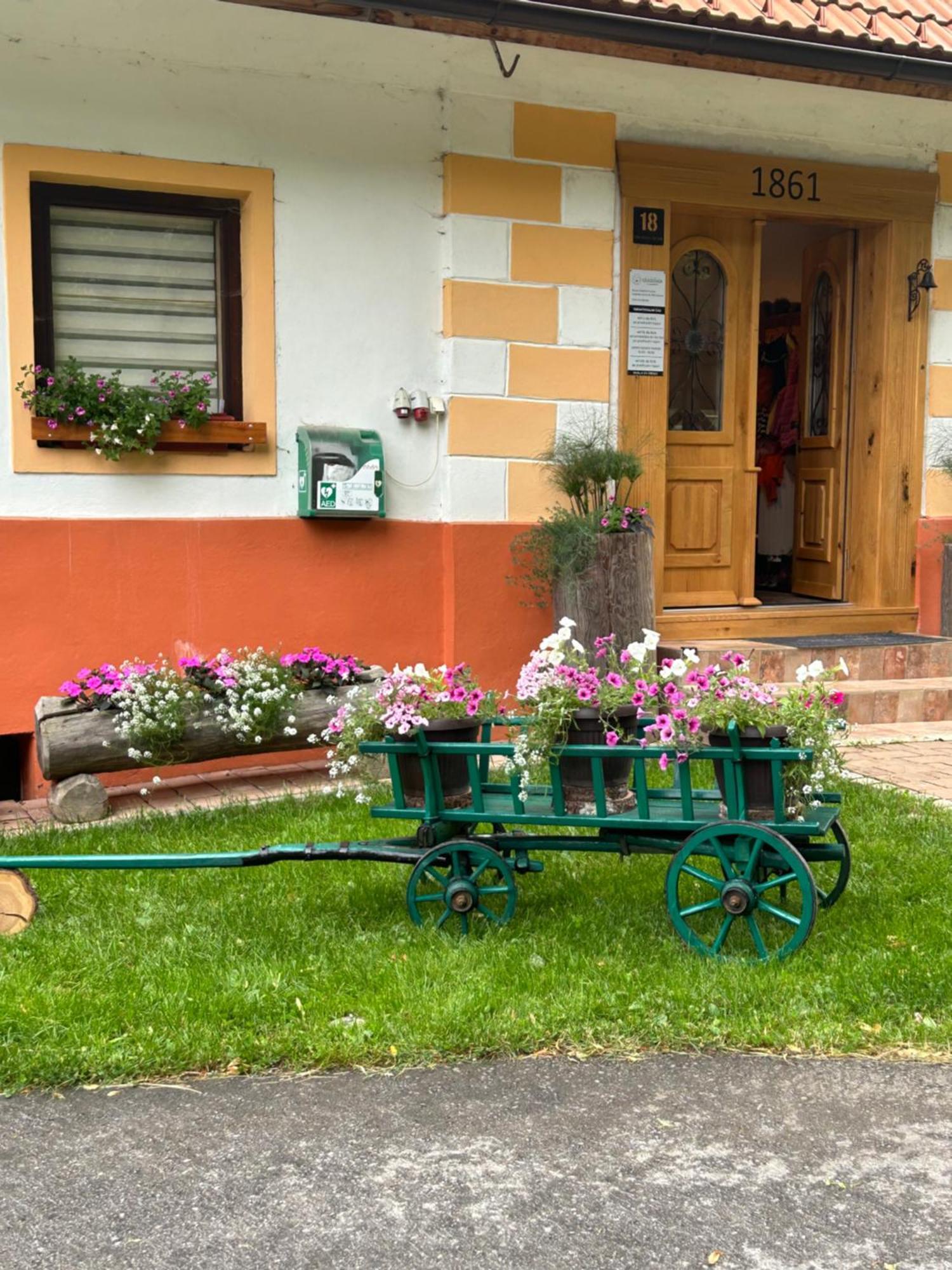 Ferienwohnung Tourist Farm Gradišnik Solčava Exterior foto